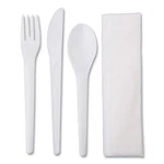 Eco-products Plantware Renewable & Compostable Cutlery Kit 6, 250/CT. Price: $126.48.