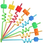 25 Building Blocks Party Favors Brick Drinking Straws For New. Price: $22.45.