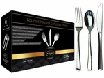 300 Piece Plastic Silverware, Reusable, Forks, Spoon, Knives, 100 Each New. Price: $32.99.