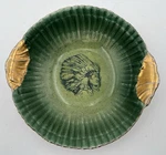 Native American Indian Chief Serving Bowl Sebring Porcelain 10-3/4" Used. Price: $85.40.