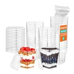 Emporio Kitchen 5OZ Plastic Dessert Cups With Lids And Spoons - Appetizer Cup... New. Price: $38.65.