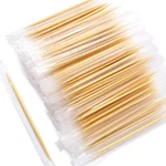 2000 Bamboo Toothpicks 2.5" Individually Wrapped Sturdy For Appetizers Fru New. Price: $15.99.