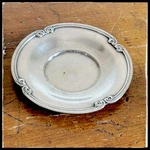 Vtg Silver Plate Platter Coaster Mini Francis Dessert Dish. Price: $85.00.