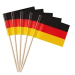 100 Pcs Germany Toothpick Flags Mini Cupcake Toppers Stick Decor New. Price: $17.63.