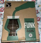 New Four Plastic Beer Cups Proper Funk Perfect For Poolside Boating. Price: $17.99.