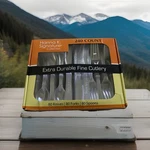 240CT Clear Extra Durable Fine Cutlery (80 Forks, Knives Spoons) #80205 New. Price: $23.99.