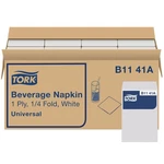 Keep Tables Clean - Tork White Beverage Napkins 1 Ply 9.4X9.4 8X500 New. Price: $51.99.