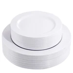 Flowercat 60PCS White Plastic Plates - Heavy Duty Disposable For... New. Price: $37.31.
