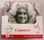 Dolly Parton Coasters 8 Piece Set Officially Licensed - Different Designs 4 New. Price: $7.99.
