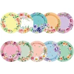 Sunnyray 100 Pack Floral Party Plates Disposable Paper 9 Inch, ... New. Price: $33.65.