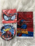 41 Pcs Red Spiderman Party Supplies, 20 Plates, Napkins And Tablecloth New. Price: $7.99.