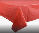 Valentines Day/xmas/weddings Party Red Rectangle Plastic Table Cover 54" 108" New. Price: $7.88.