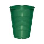4 1/2" 16 Oz. Emerald Green Disposable Plastic Cups - 20 Ct. New. Price: $17.52.