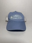 Stanley General Store Mesh Trucker Hat Baseball Cap Blue White Embroidered Pre-owned. Price: $10.00.
