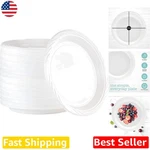 Extra Large 10" White Plastic Plates - 400PK, Reusable, Bpa Free Quality New. Price: $151.19.