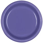 Fun Express Purple Disposable Round Plastic Dessert Plates, 7" Bulk 50 Counts New. Price: $24.97.