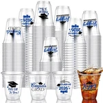 Disposable Plastic Cups 100 Pcs 12OZ Class Of 2026 Blue Graduation Eaasty Party New. Price: $51.99.
