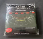Amscan Black Jack Table Felt Cover 3FTX6FT Game Night New In Pkg. Price: $13.50.