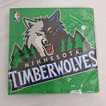 Nba Minnesota Timberwolves Napkins Luncheon Amscan 16 Count New. Price: $10.00.