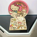 Hello Kitty Party 9" Round Paper Plates 8 And 16CT 2 Ply Napkins Set New. Price: $14.99.