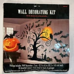 Amscan Tree Bats Haunted Halloween Scene Setters Wall Decorating Kit Graveyard New. Price: $11.24.