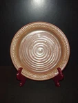 Hall Lunch Plate Brown Pattern 2637 Unspecified. Price: $14.00.