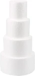 Juvale 4 Piece Round Foam Cake Dummy Set For Decorating, 12" Tall Fake New. Price: $26.95.