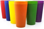 Kx-ware 32-OUNCE Plastic Tumblers Large (pack Of 12), Multicolor New. Price: $35.94.