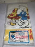Vintage Unique Smurf Paper Tablecloth 1982 Birthday Party In. X 88 New. Price: $22.00.