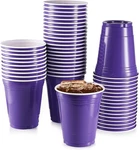 Purple Plastic Cups, 50 Pack 16 Oz Party Disposable Big Birthday New. Price: $28.93.