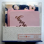 Mara-mi 'champagne Life' Gift Set, 12 Coasters + 24 Napkins New. Price: $9.99.