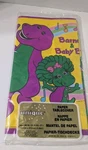 Vintage 1992 Barney & Baby Bop Paper Tablecover Tablecloth Unique 54 84" Sealed New. Price: $14.99.