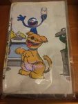 Vintage Sesame Street Ca Reed Happy Birthday Party Paper Table Cover Nos 52"X96" New. Price: $22.00.