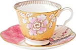 Wedgwood Butterfly Bloom Floral Bouquet Teacup & Saucer Set New. Price: $130.00.