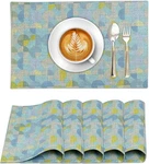 Ruvanti Placemats 100% Cotton 13X19 Inch, (set Of 6), Quarterly New. Price: $24.64.