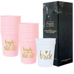 Partygifts&beyond Bride Squad Plastic Cups 13PACKS Bachelorette Fo... New. Price: $27.46.