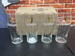 Guinness Gravity Pint Beer Glasses Set 4 Official 20OZ Irish Stout New. Price: $46.50.