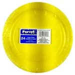 Yellow Paper Plates Party 24 Count 9 In X Lot Of New. Price: $8.24.