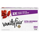 Vanity Fair Extra Absorbent Disposable Paper Napkins, White (504 Count) New. Price: $33.99.