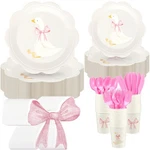 One Silly Goose Birthday Party Tableware Set For 25 Guest Disposable Plates C... New. Price: $39.05.