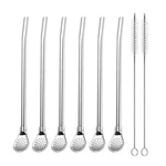 Evago Reusable Drinking 7.1 X 0.039 Inches, Stainless-steel New. Price: $14.69.