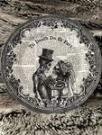 Royal Wessex Halloween Skulls Wedding-dinner Plates (6)TIL Death Do Us Part New. Price: $79.99.