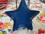 Fiestaware Lapis Star Plate Blue Snack Appetizer Cookie New. Price: $22.45.