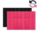 Ala Carte Venice Pebbled Faux Leather Placemats Set Of 4 Textured Table Decor New. Price: $31.48.