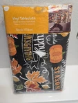 2015 Walmart Thanksgiving Round Table Cloth 70" Diameter Holiday Pumpkin New. Price: $19.72.