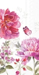 Ihr Ideal Home Range Jardin Rose Napkins, 3-PLY Paper Guest Towels, 8.25" X 4.5" New. Price: $17.09.