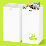 13 Gallon Disposable Trash Cans For Parties, 2 Pack Extra Large Portable Open. Price: $17.84.