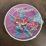 5X Vintage 1984 Transformers Birthday Party Plates - New Old Stock Unique Used. Price: $28.95.