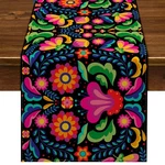 Nepnuser Mexican Fiesta Table Runner Dia Los Muertos Decorations Cinco ... New. Price: $15.45.