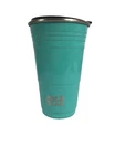 16 Oz Wyld Gear Cup - Stainless Steel, Vacuum Insulated Tumblers Used. Price: $15.00.